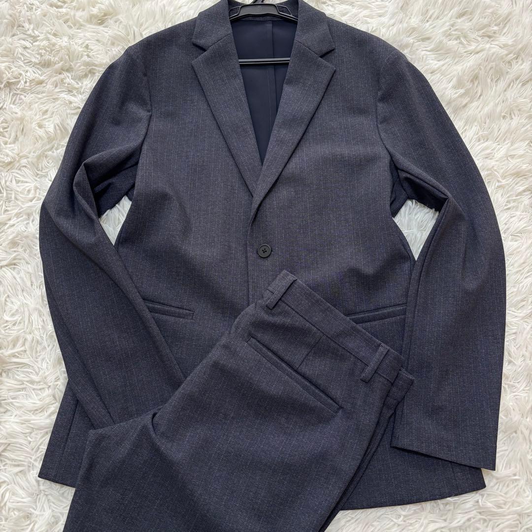 【美品】Theory ナイロンジャージースーツセットアップ　伸縮性　近年モデル