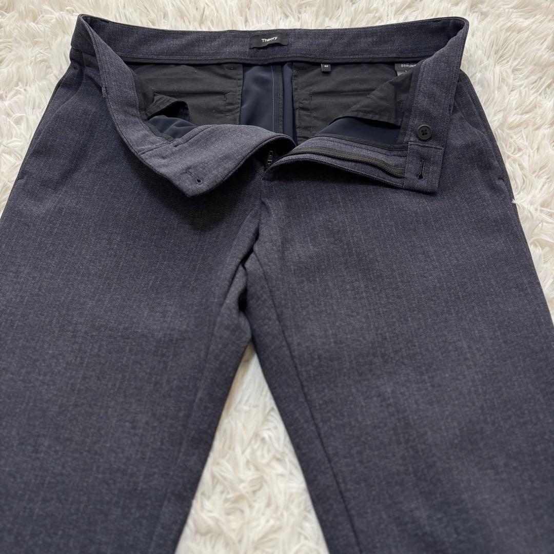【美品】Theory ナイロンジャージースーツセットアップ　伸縮性　近年モデル