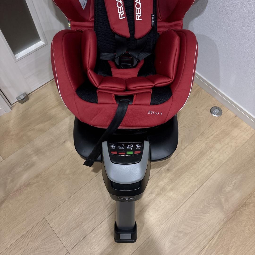 RECARO レカロ　ZERO.1 チャイルドシート　レッド　ISOFIX
