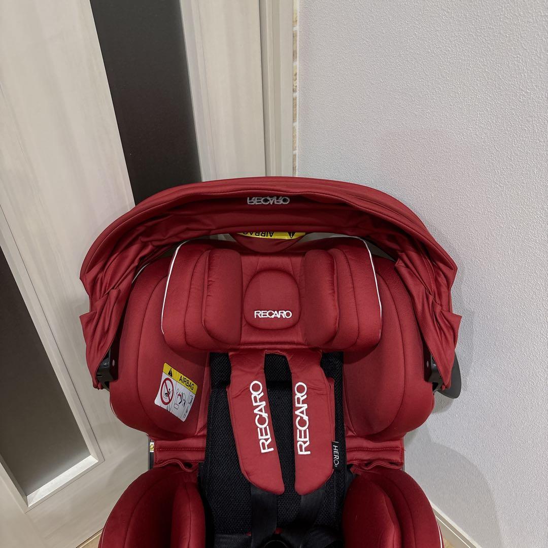 RECARO レカロ　ZERO.1 チャイルドシート　レッド　ISOFIX