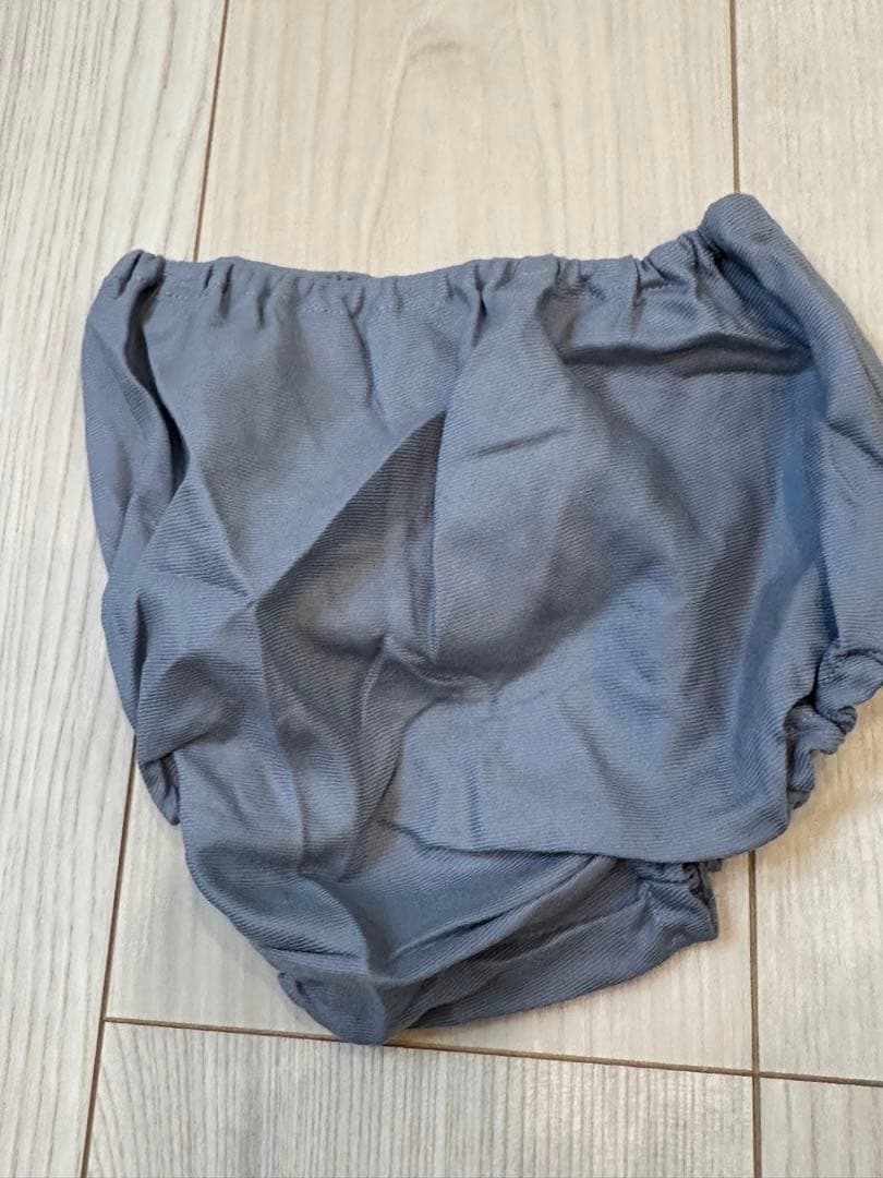 よつば 半袖ワンピース 100 受験 冠婚葬祭　千鳥格子 スモッキング刺繍