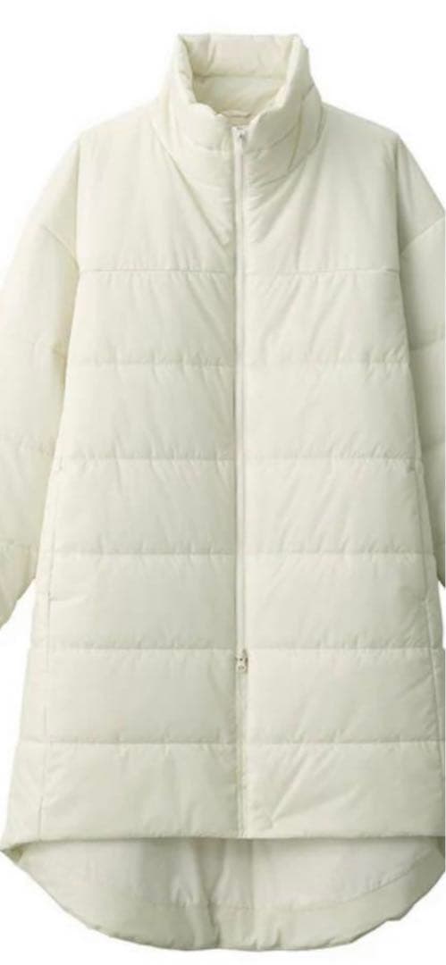 無印良品　中綿ロングコート　Lサイズ