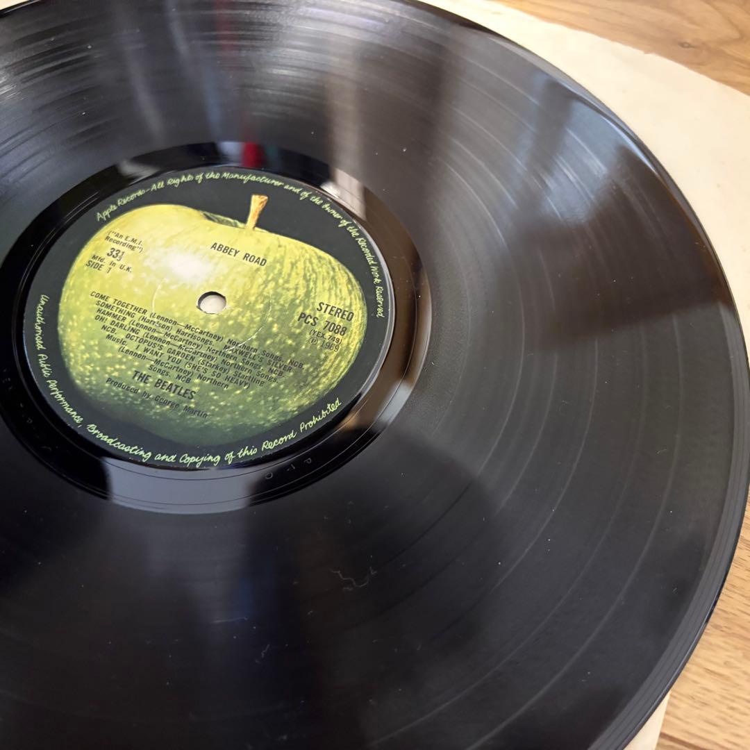 【超メガレア極美品！】ビートルズ/アビーロード　UKオリジナル　初回マト2/1