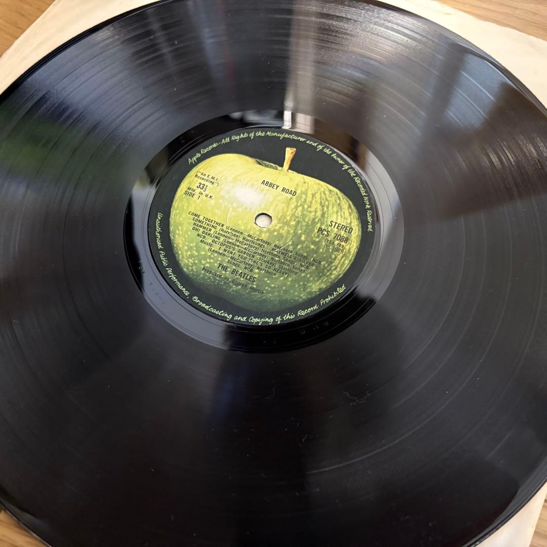 【超メガレア極美品！】ビートルズ/アビーロード　UKオリジナル　初回マト2/1