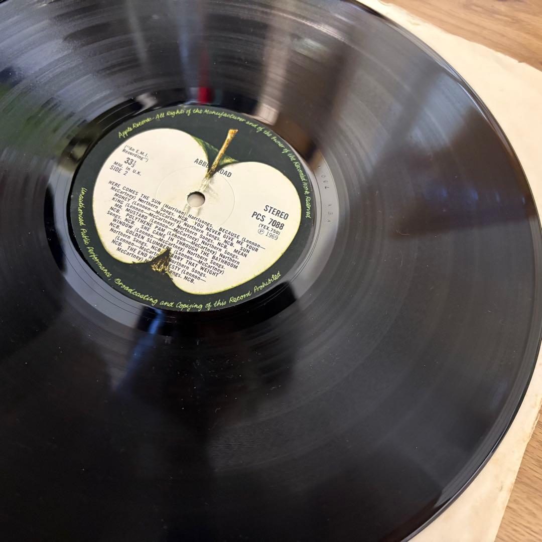 【超メガレア極美品！】ビートルズ/アビーロード　UKオリジナル　初回マト2/1