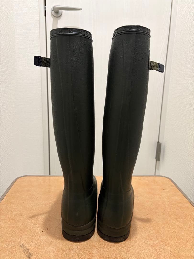 26㎝☆新品HUNTERレインブーツUK7 ハンター長靴 LANDE ROVER