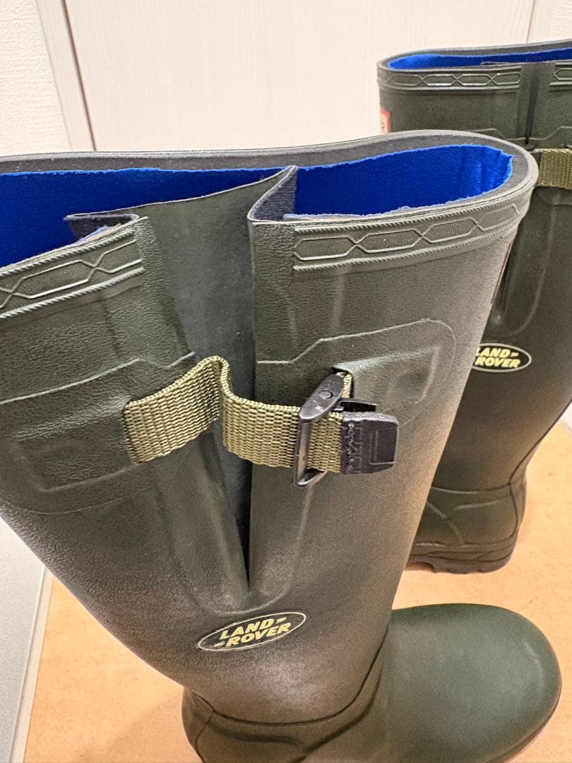 26㎝☆新品HUNTERレインブーツUK7 ハンター長靴 LANDE ROVER