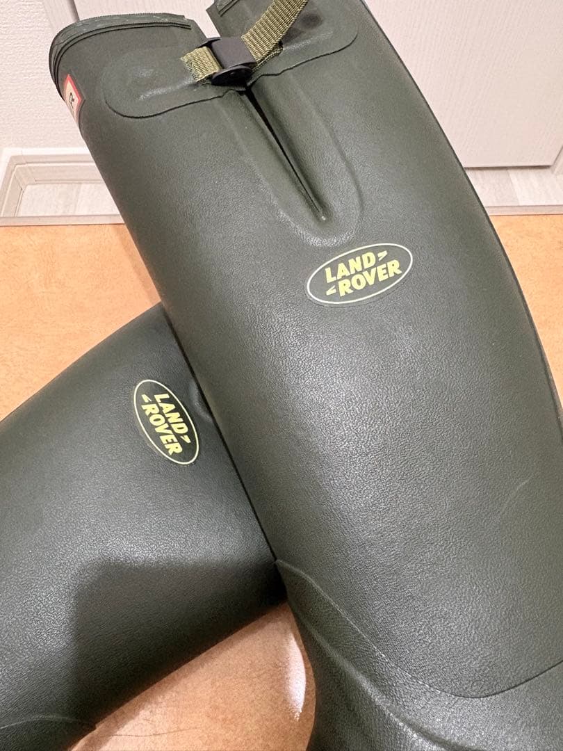 26㎝☆新品HUNTERレインブーツUK7 ハンター長靴 LANDE ROVER