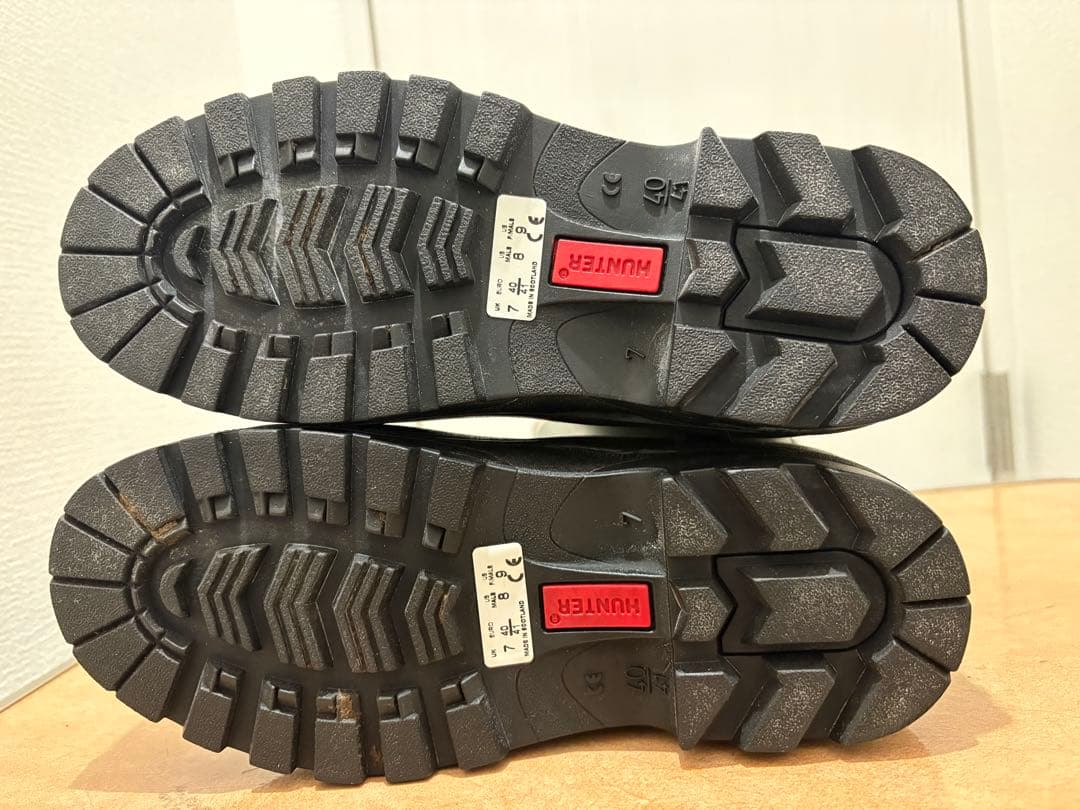 26㎝☆新品HUNTERレインブーツUK7 ハンター長靴 LANDE ROVER