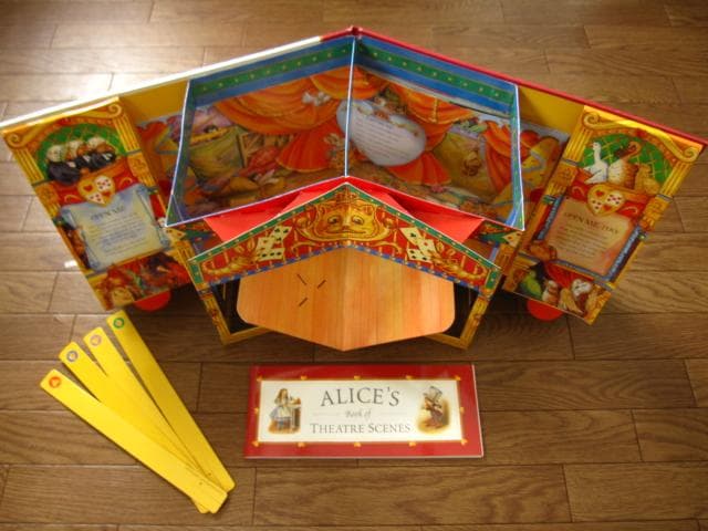 Alices Pop-up Theatre Book　不思議の国のアリス