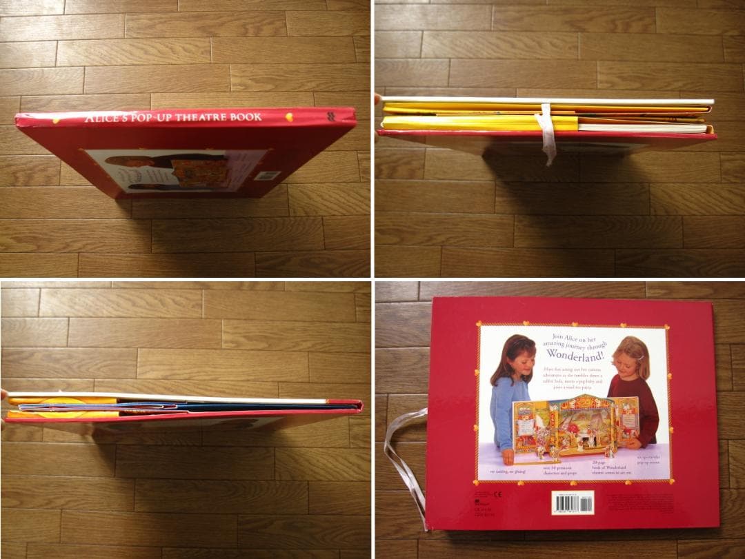 Alices Pop-up Theatre Book　不思議の国のアリス