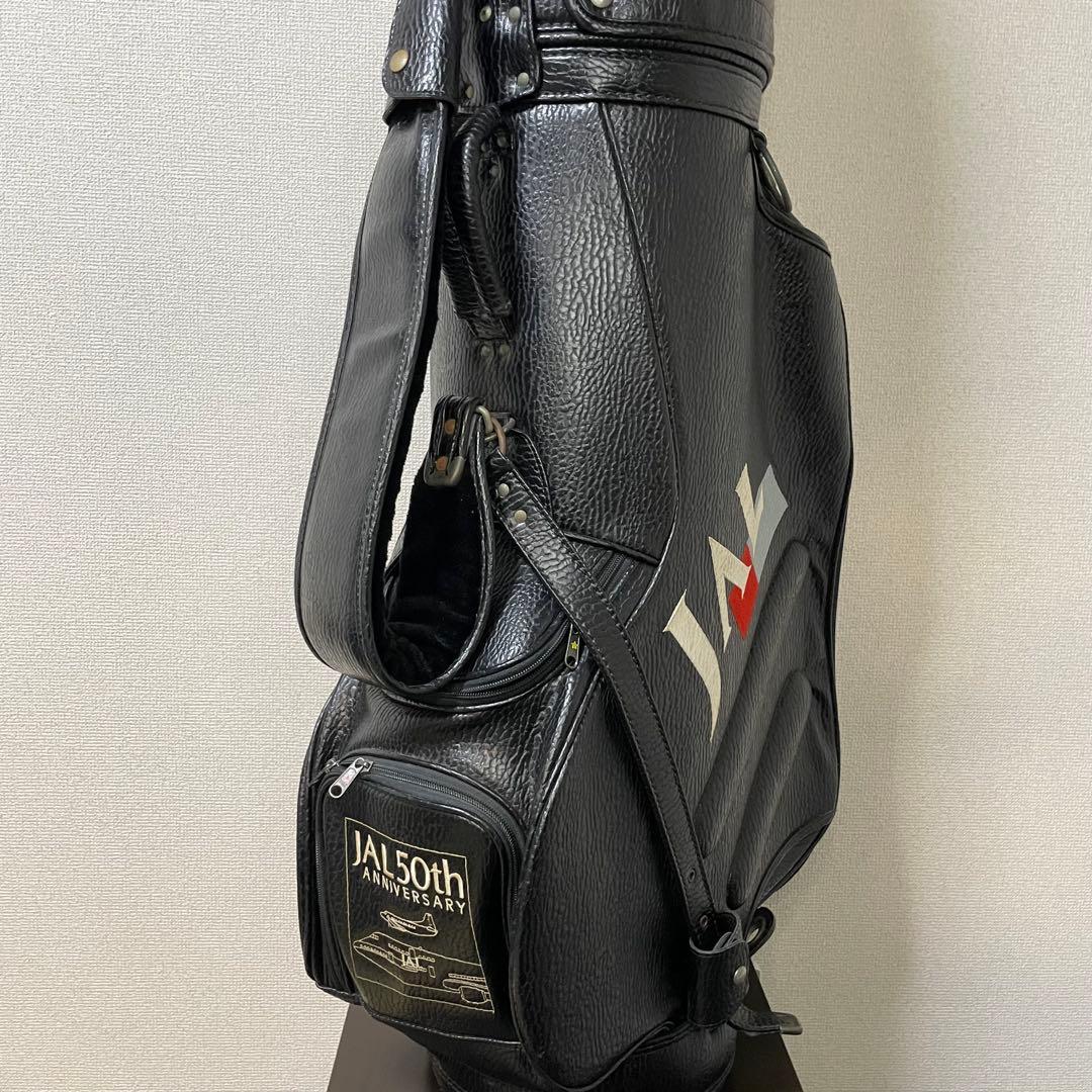 JAL 50th Anniversary キャディバッグ 黒　6分割
