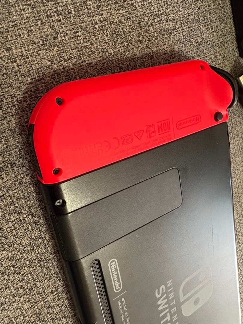【ジャンク品】Nintendo Switch 本体 赤/青 ドック付き