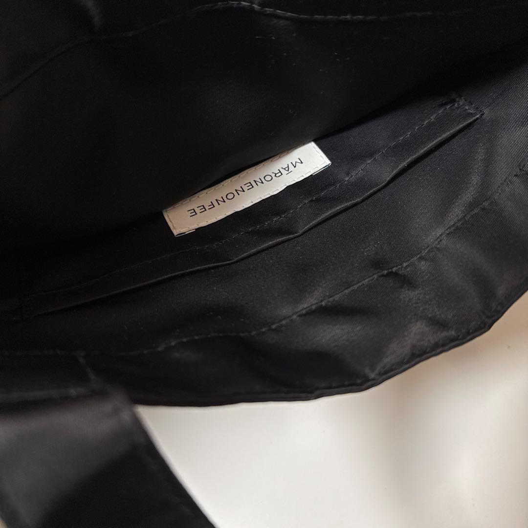 【専用】マーロンエノンフィ　スカラップ　パレルモ　ブラック　スモール