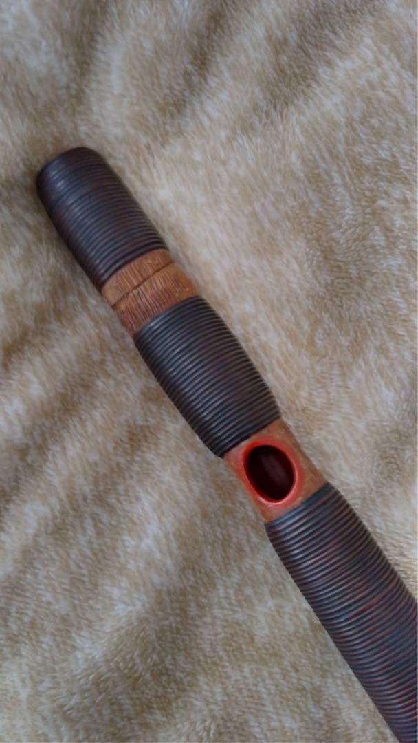 龍笛　本煤竹　藤巻