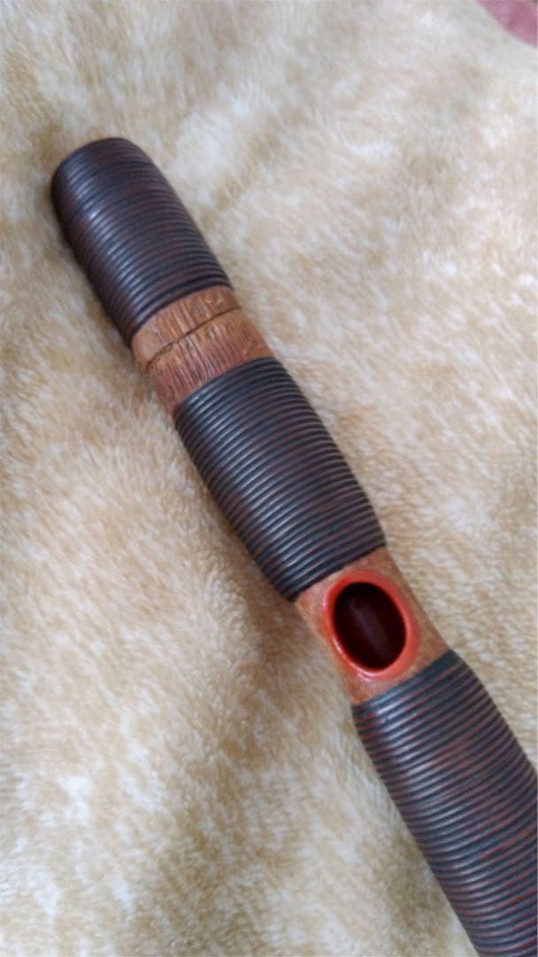 龍笛　本煤竹　藤巻