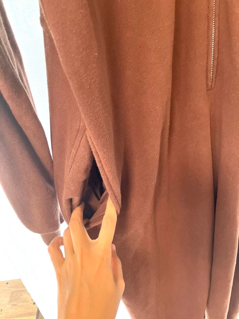 TODAYFUL スウェットジップコンビネゾン