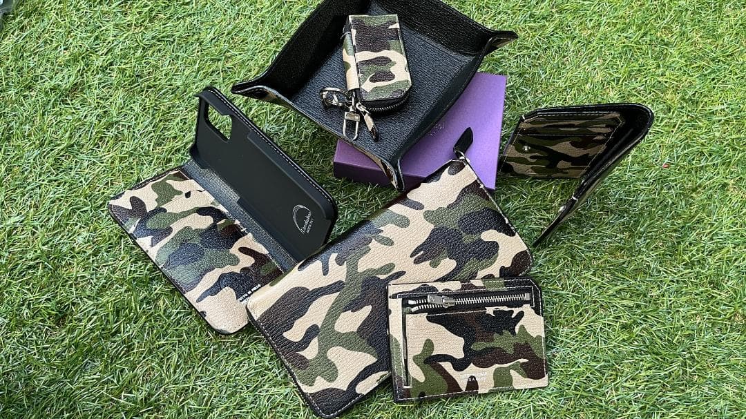 ラルコバレーノ / スマートカードウォレット財布 ③LA501GTCAMOKHA