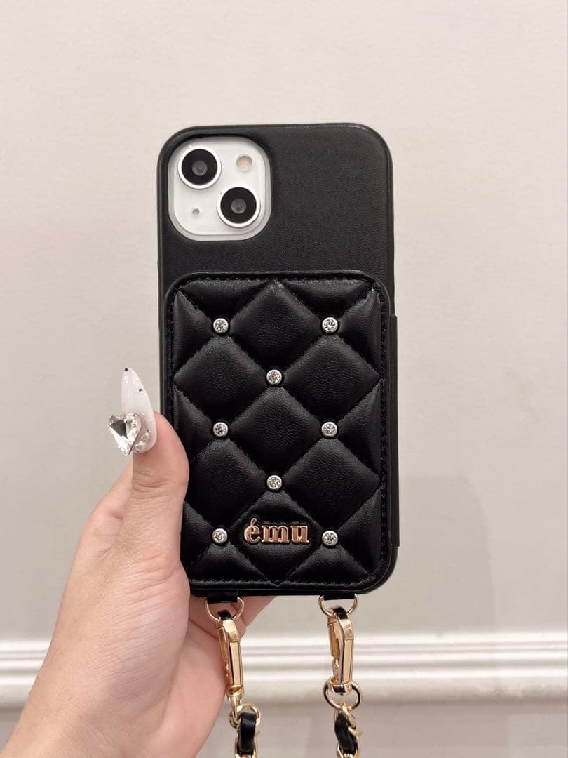 mi.ページ 15pro airpodsケース 黒