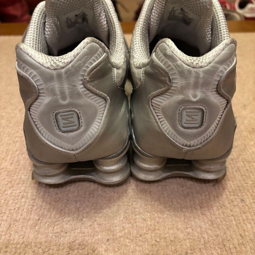 靴 Nike shox tl silver 28cm