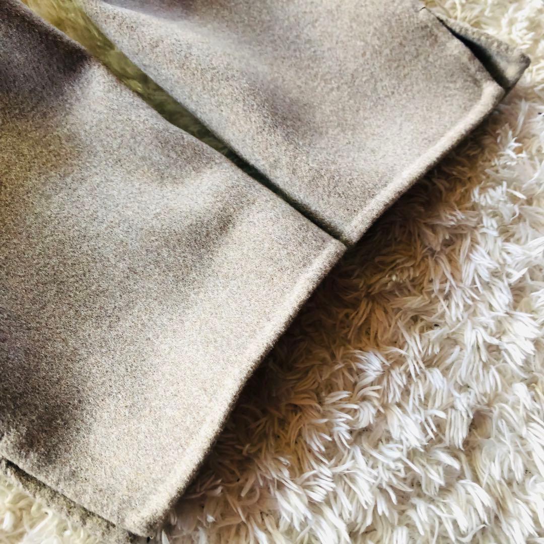 42大きめ✨未使用 現行マックスマーラ コート クチートアマーノグレージュ