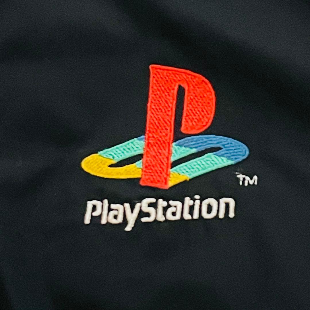 PULL&BEAR プレイステーション　胸元刺繍　 MA-1 ブラック　M