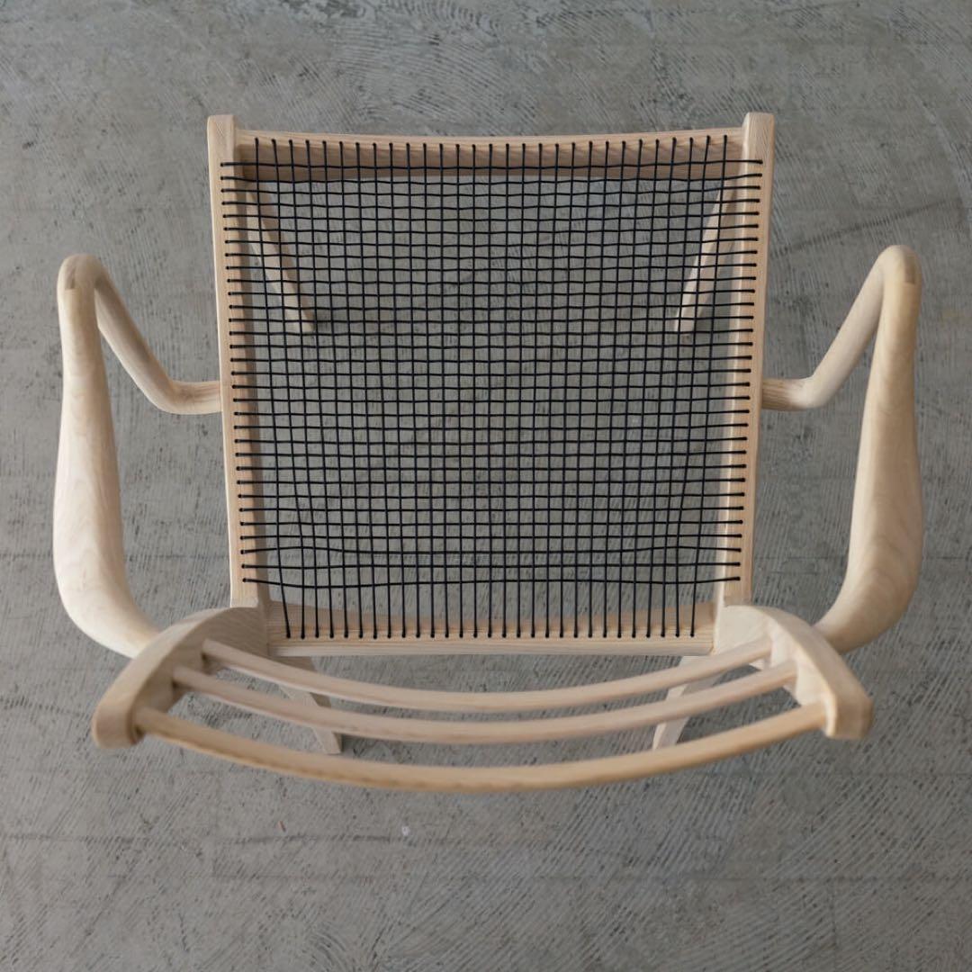 ELEGANCE ダイニングアームチェア　ホワイトアッシュ材 / ソープ仕上げ