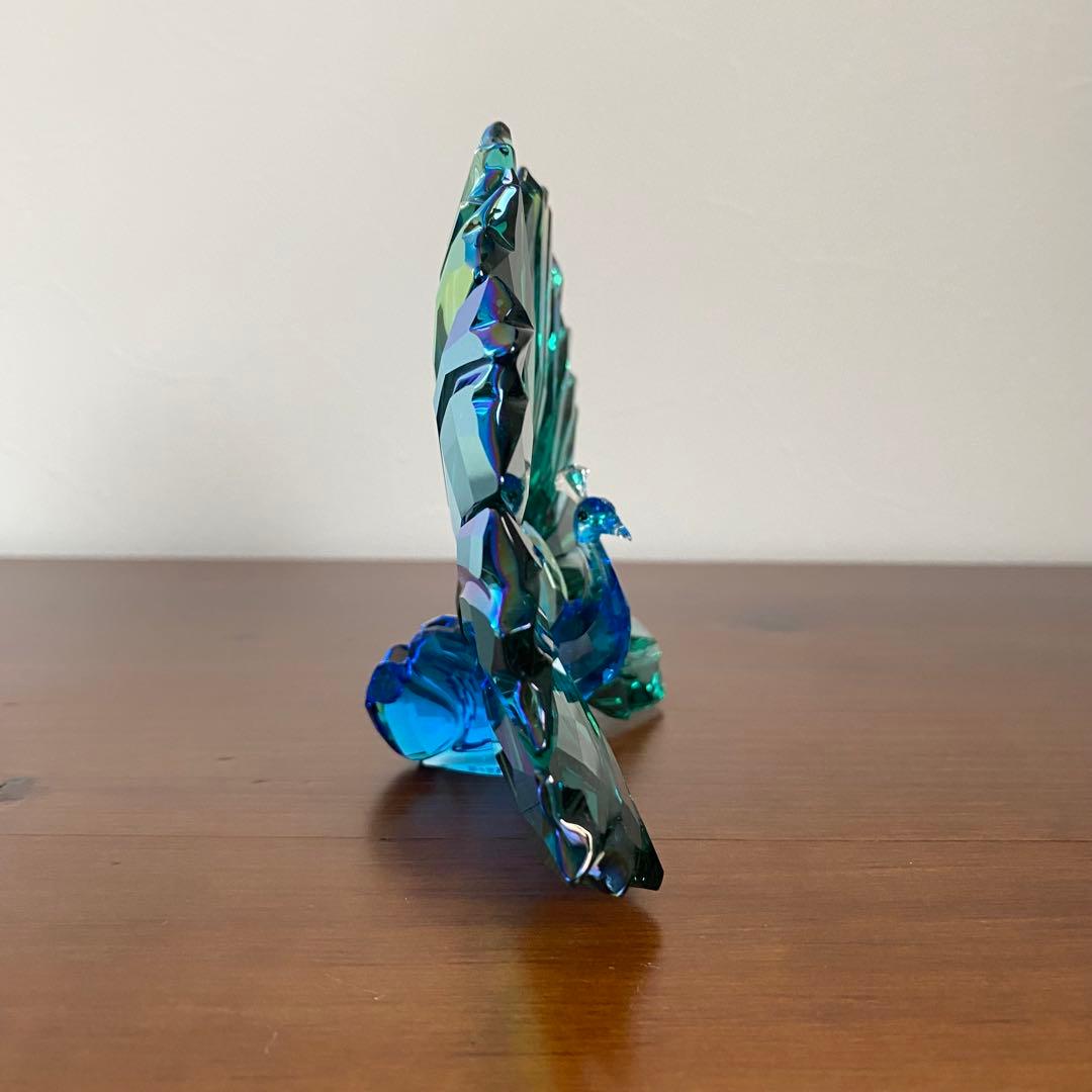 SWAROVSKI スワロフスキー クリスタル ピーコック 孔雀 2015年