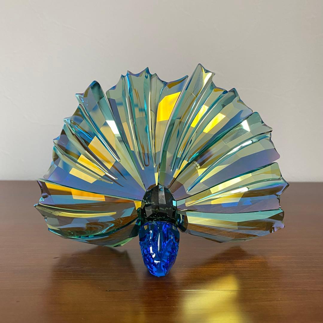 SWAROVSKI スワロフスキー クリスタル ピーコック 孔雀 2015年