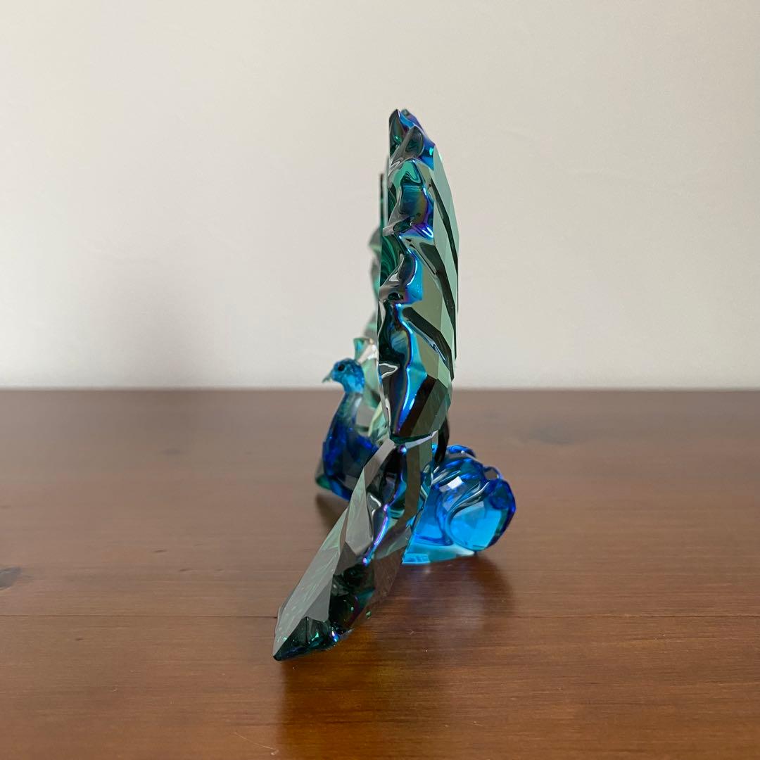 SWAROVSKI スワロフスキー クリスタル ピーコック 孔雀 2015年