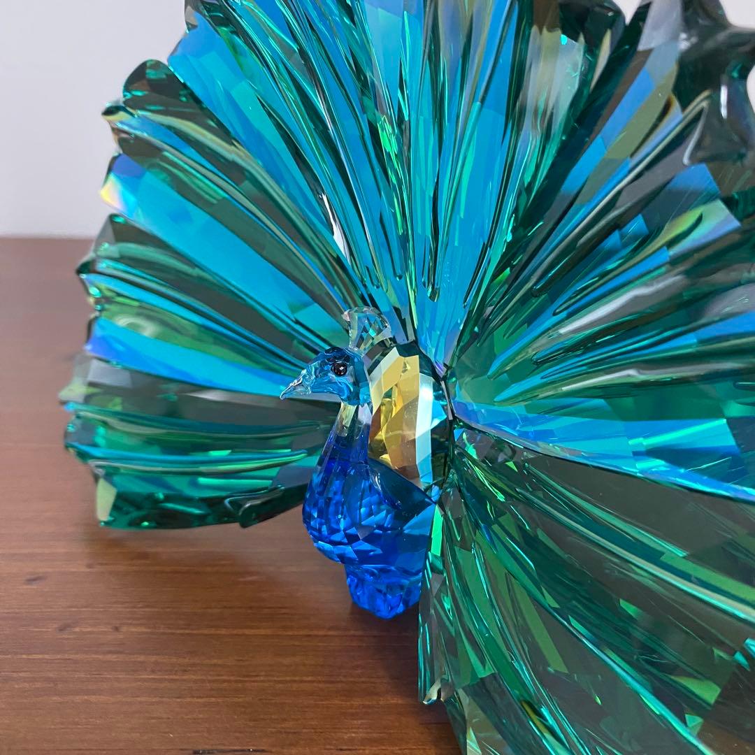 SWAROVSKI スワロフスキー クリスタル ピーコック 孔雀 2015年
