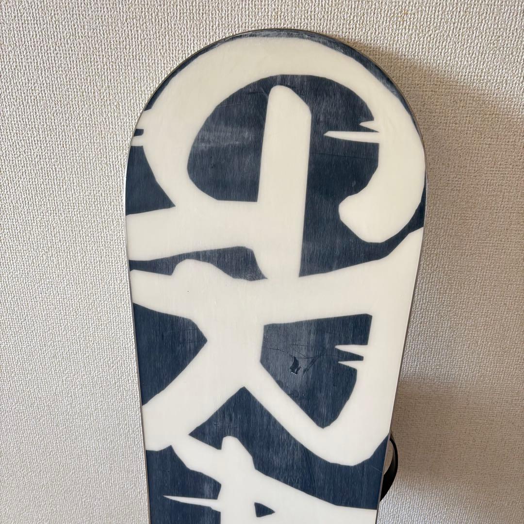 GRAY グレイ　トリックスティック　スノーボード　143cm ロッカー　白