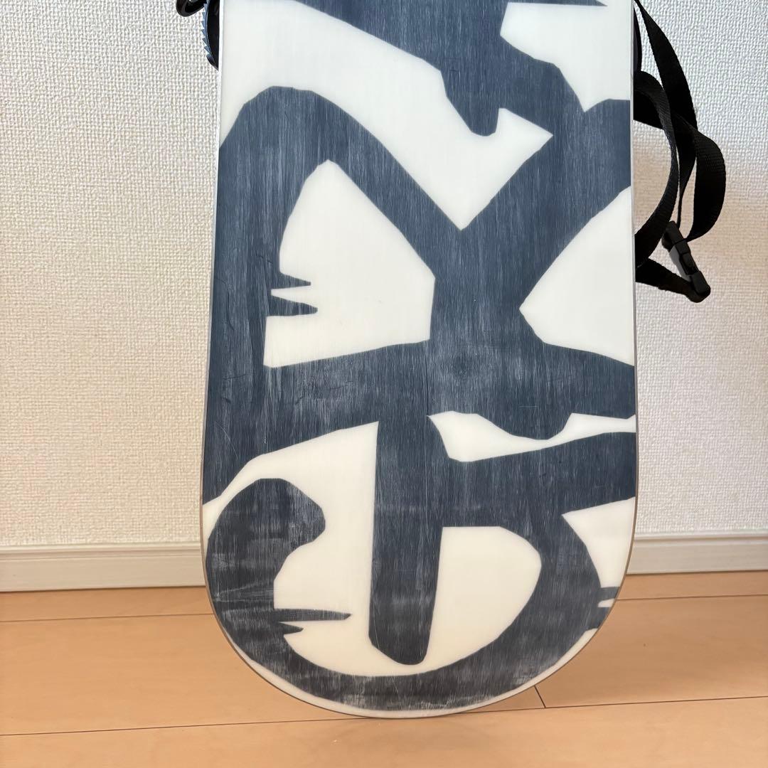 GRAY グレイ　トリックスティック　スノーボード　143cm ロッカー　白