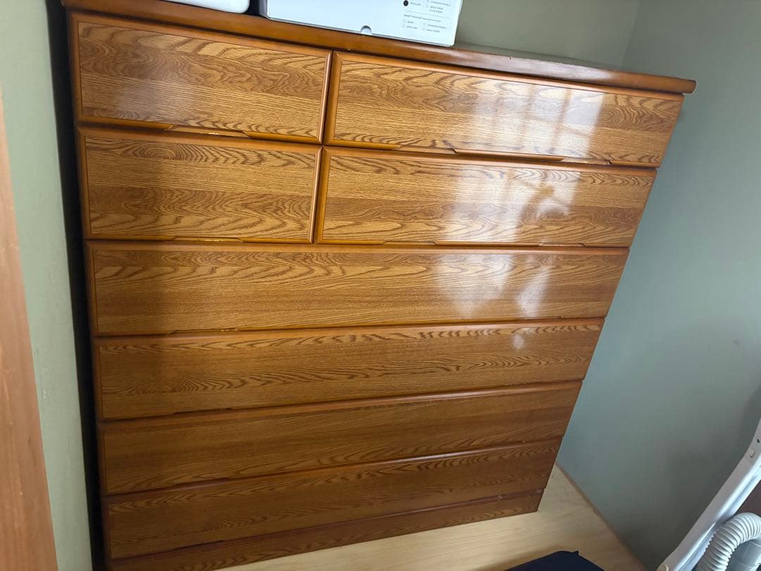 木製6段 和タンス