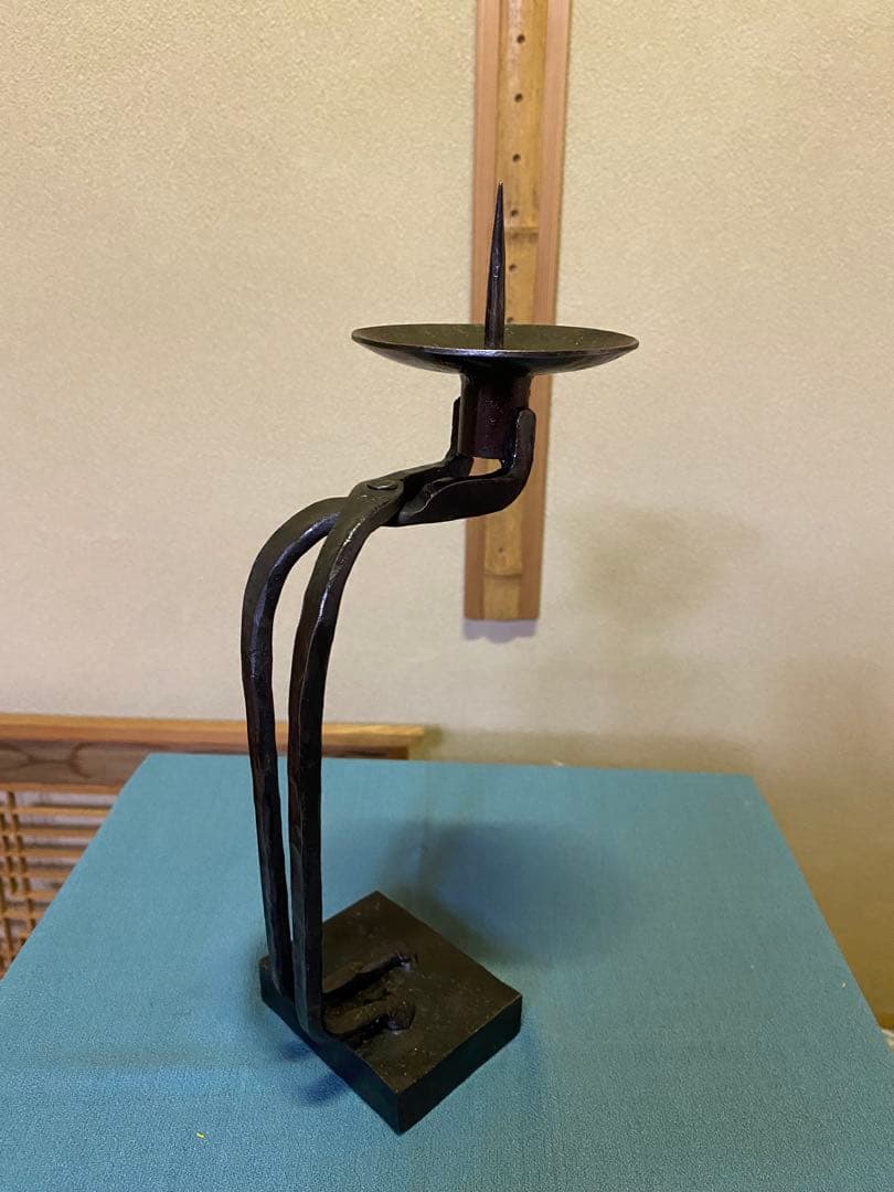 ⭐️本日限定⭐️茶道具/夜咄道具 膳燭（ぜんしょく） 燭台 3台　アンティーク