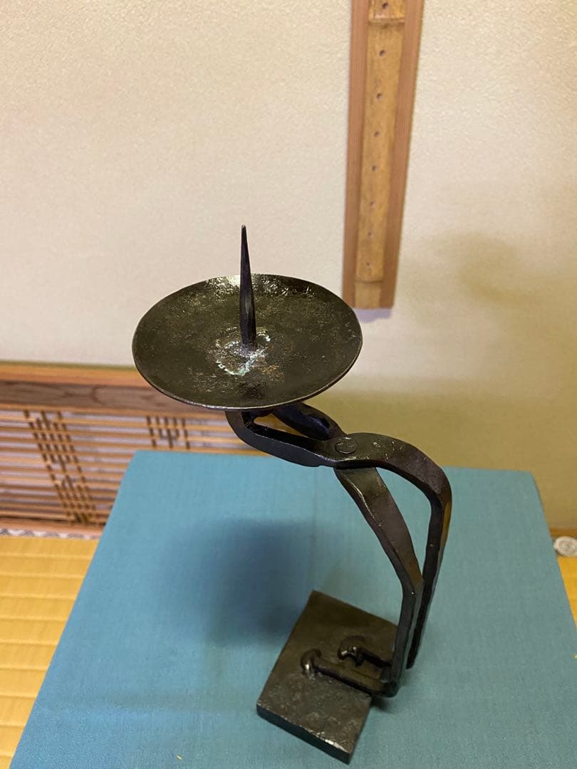 ⭐️本日限定⭐️茶道具/夜咄道具 膳燭（ぜんしょく） 燭台 3台　アンティーク