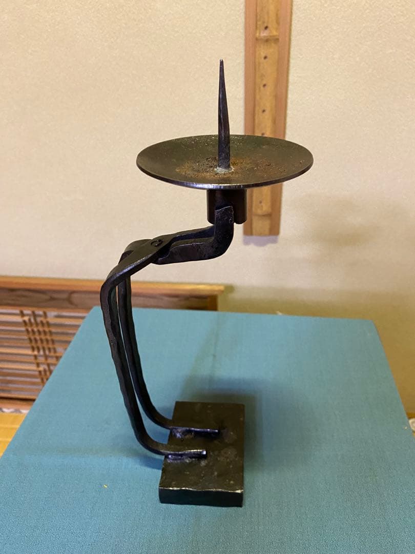 ⭐️本日限定⭐️茶道具/夜咄道具 膳燭（ぜんしょく） 燭台 3台　アンティーク