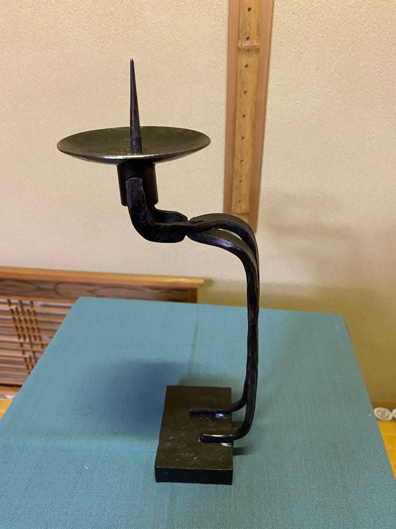 ⭐️本日限定⭐️茶道具/夜咄道具 膳燭（ぜんしょく） 燭台 3台　アンティーク