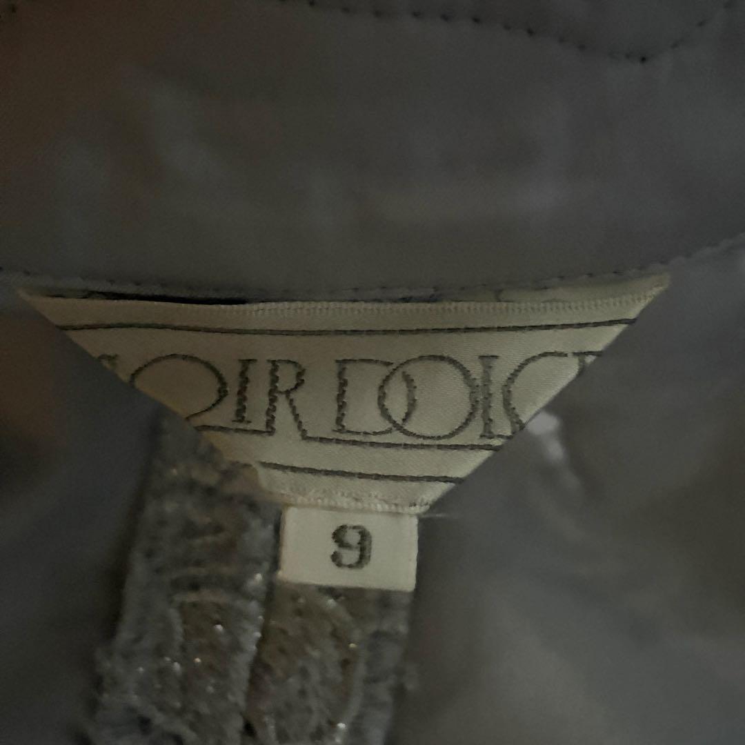 【極美品✨】東京ソワール ソワールドルチェ 総レース ノーカラージャケット高級M