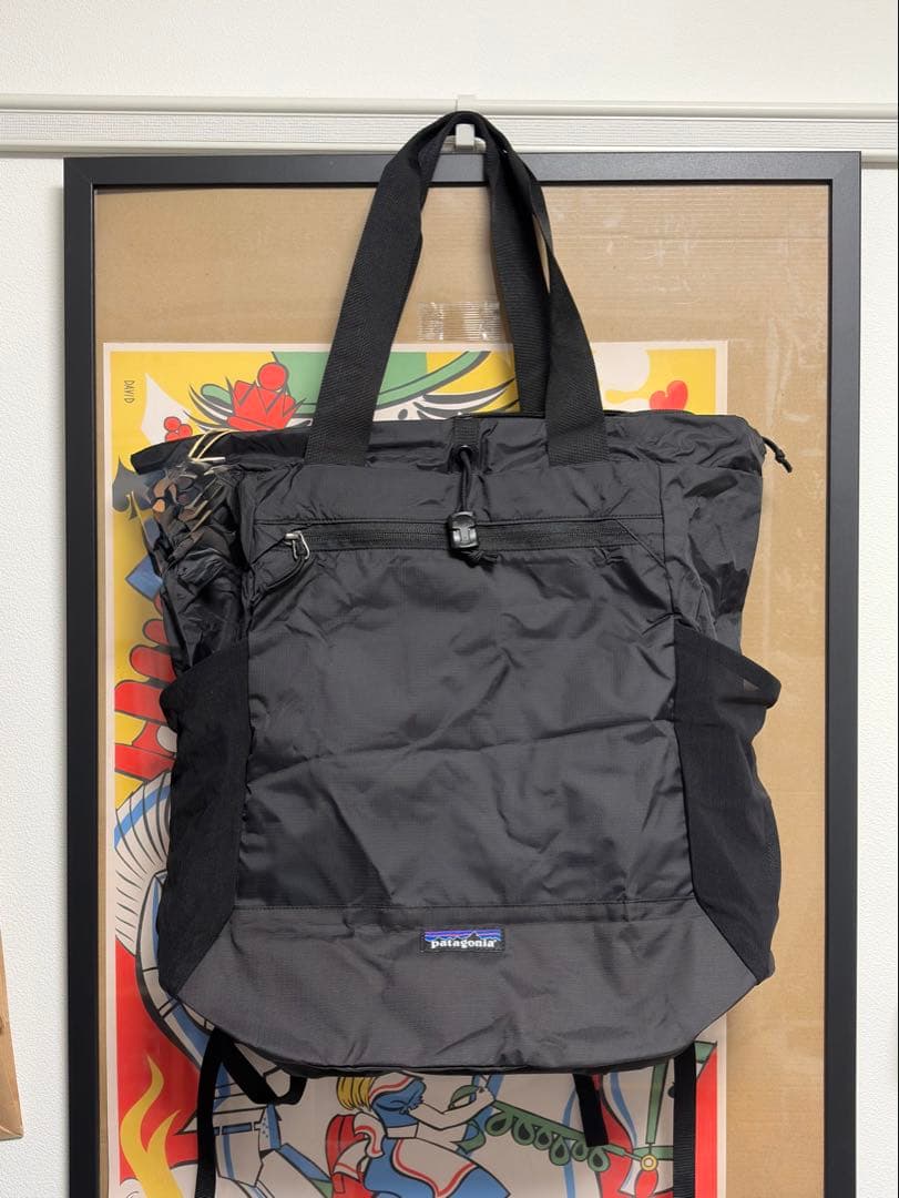 新品 patagonia Terravia Tote Pack ブラック 24L