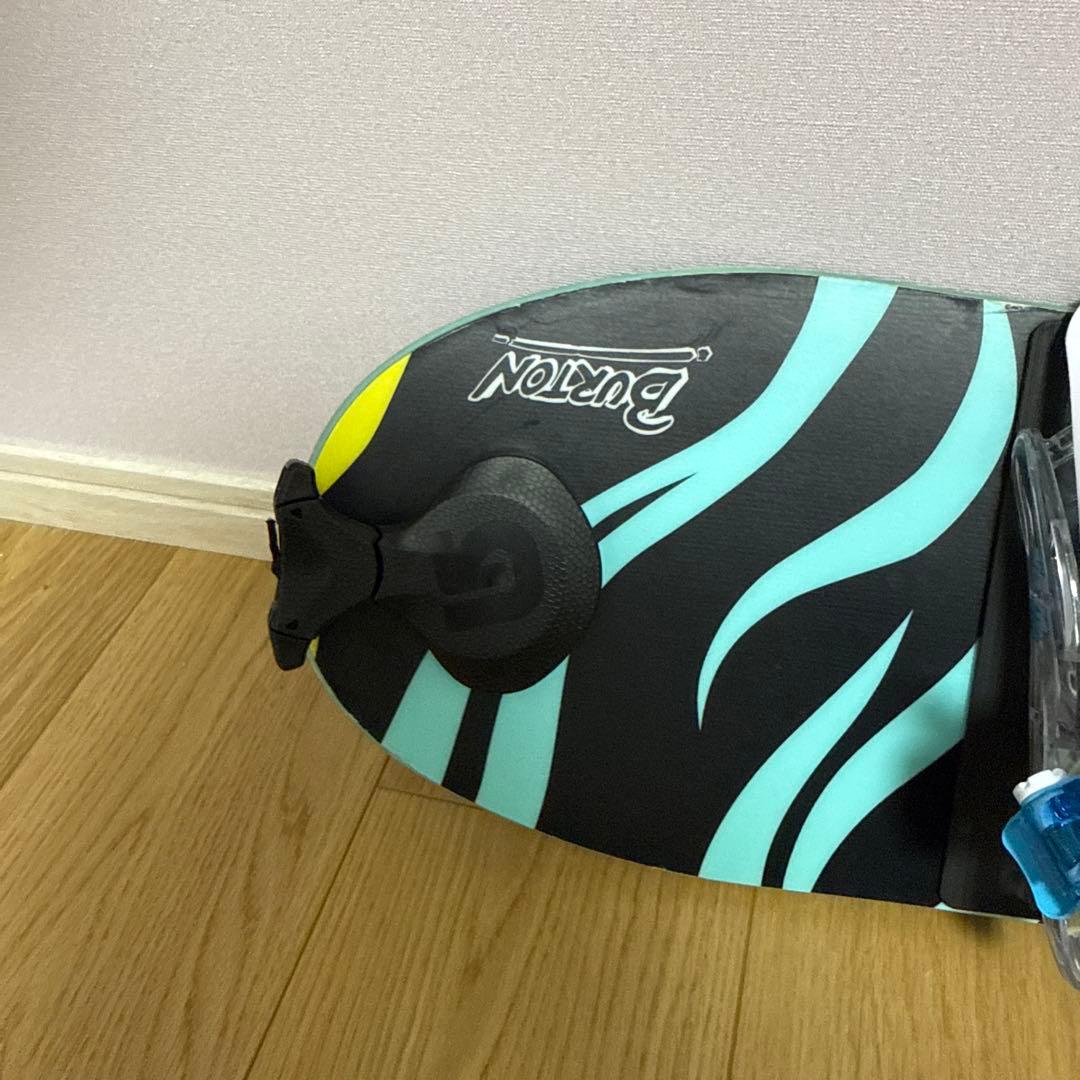 バートンのキッズスノーボード　100センチセット