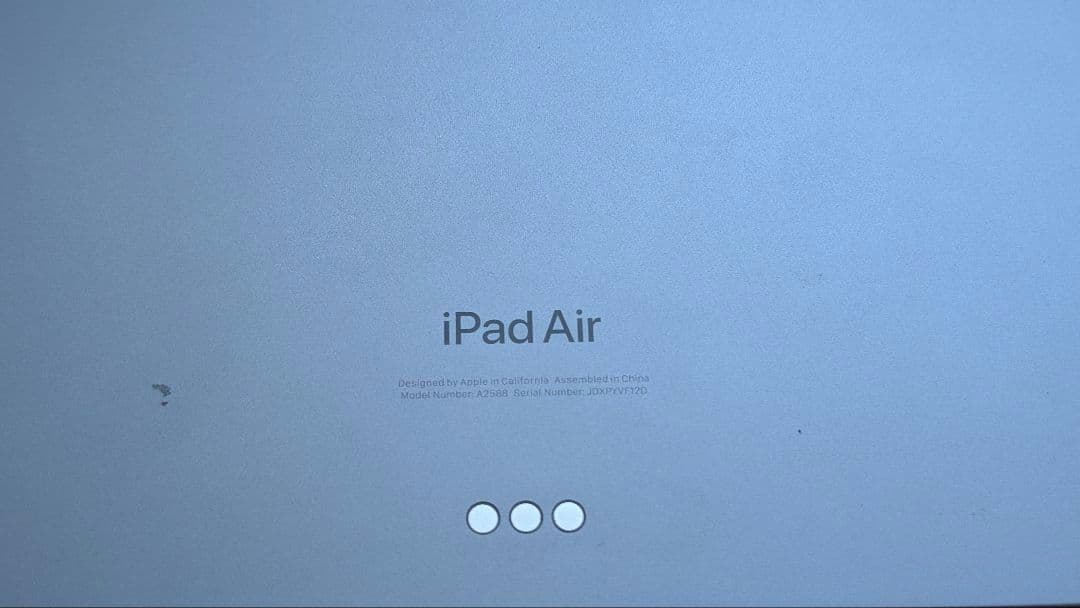 【動作確認済ジャンク】iPad Air 5 (M1) Wi-Fi 64GB