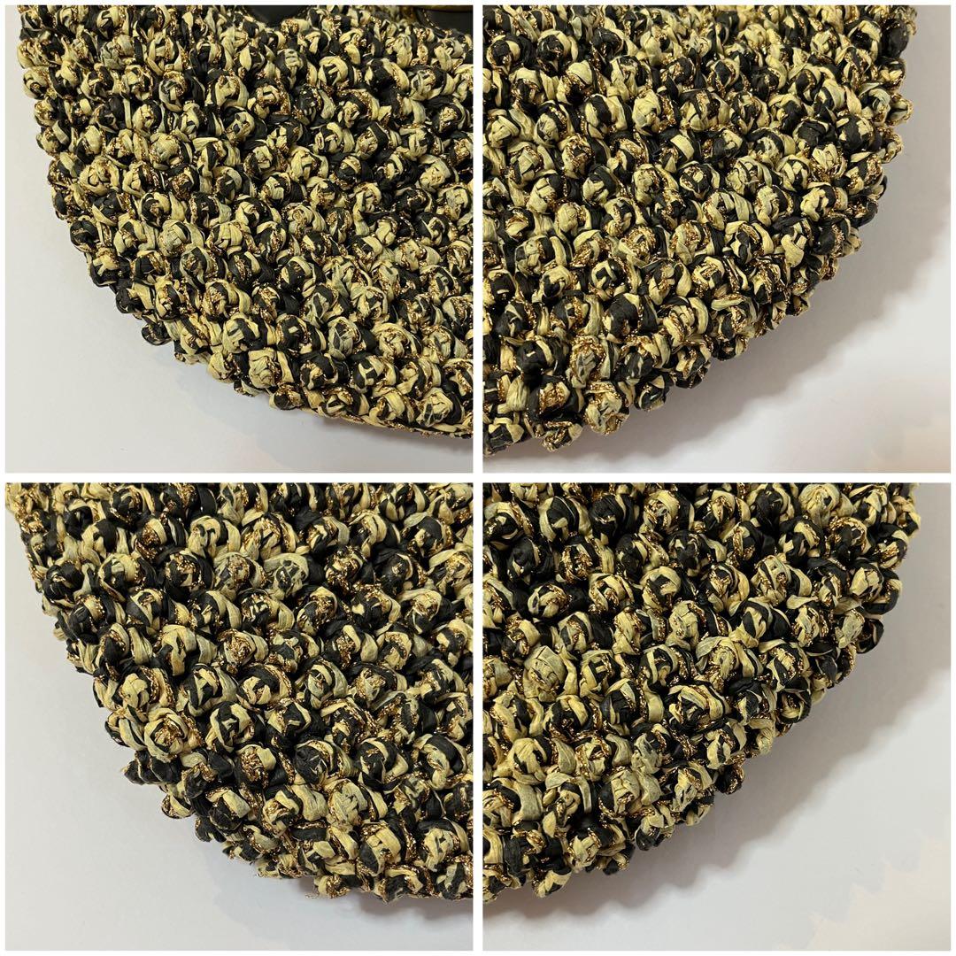 美品【23SS】完売品 COACH コーチ かごバッグ ストロースモールトート