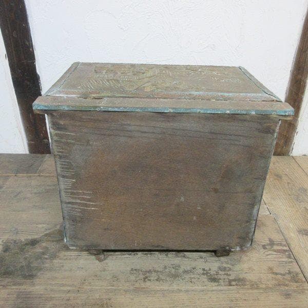 イギリス アンティーク 家具 コールボックス ダストボックス 英国 6607d