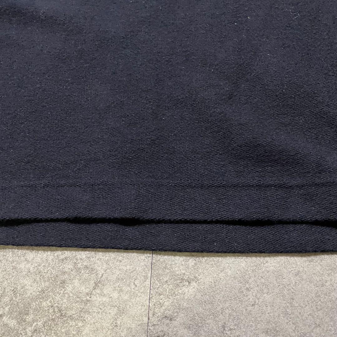 90s ジバンシィGIVENCHY PARIS クレスト刺繍 ラガー スウェット