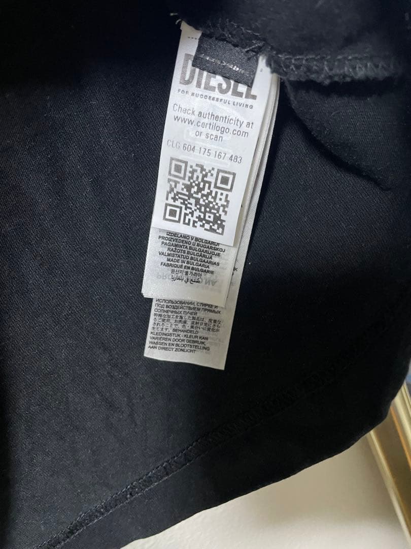 DIESEL ノースリーブ タンクトップ