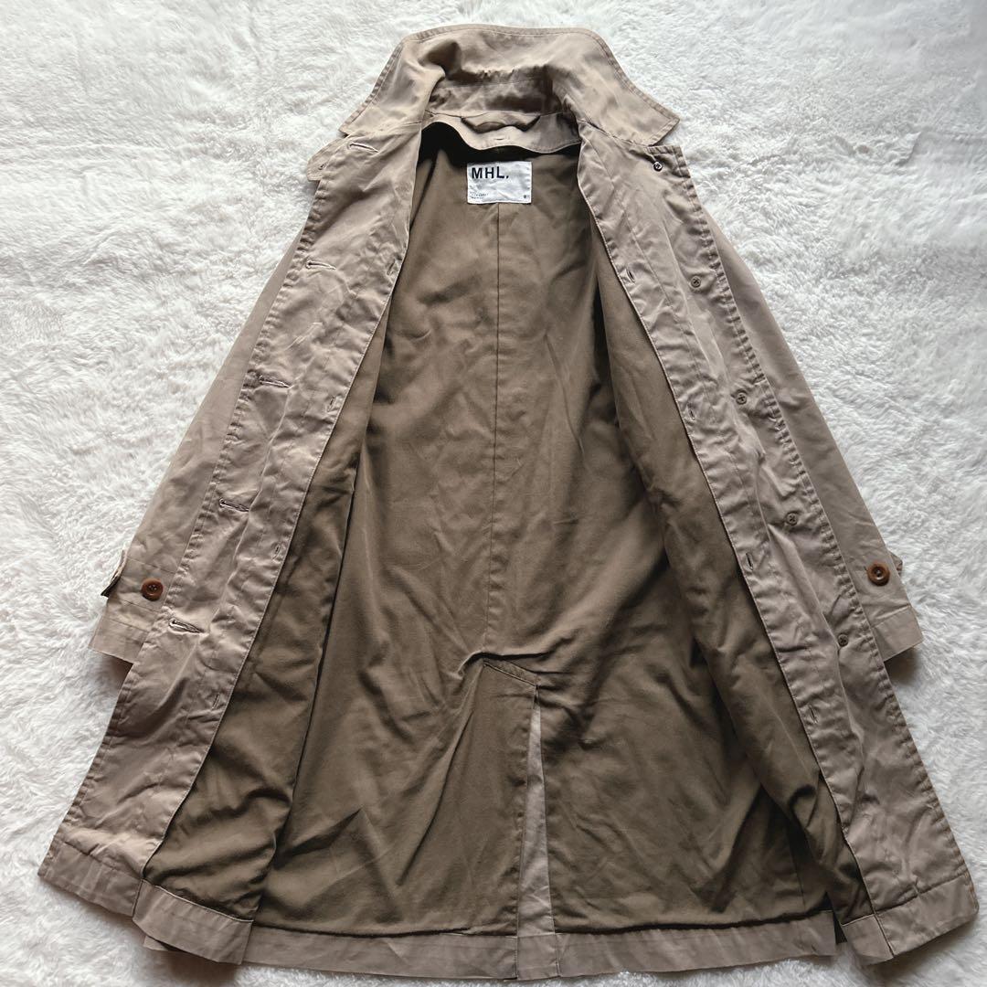 美品✨️ MHL. マーガレットハウエル ロングコート インナー トレンチコート