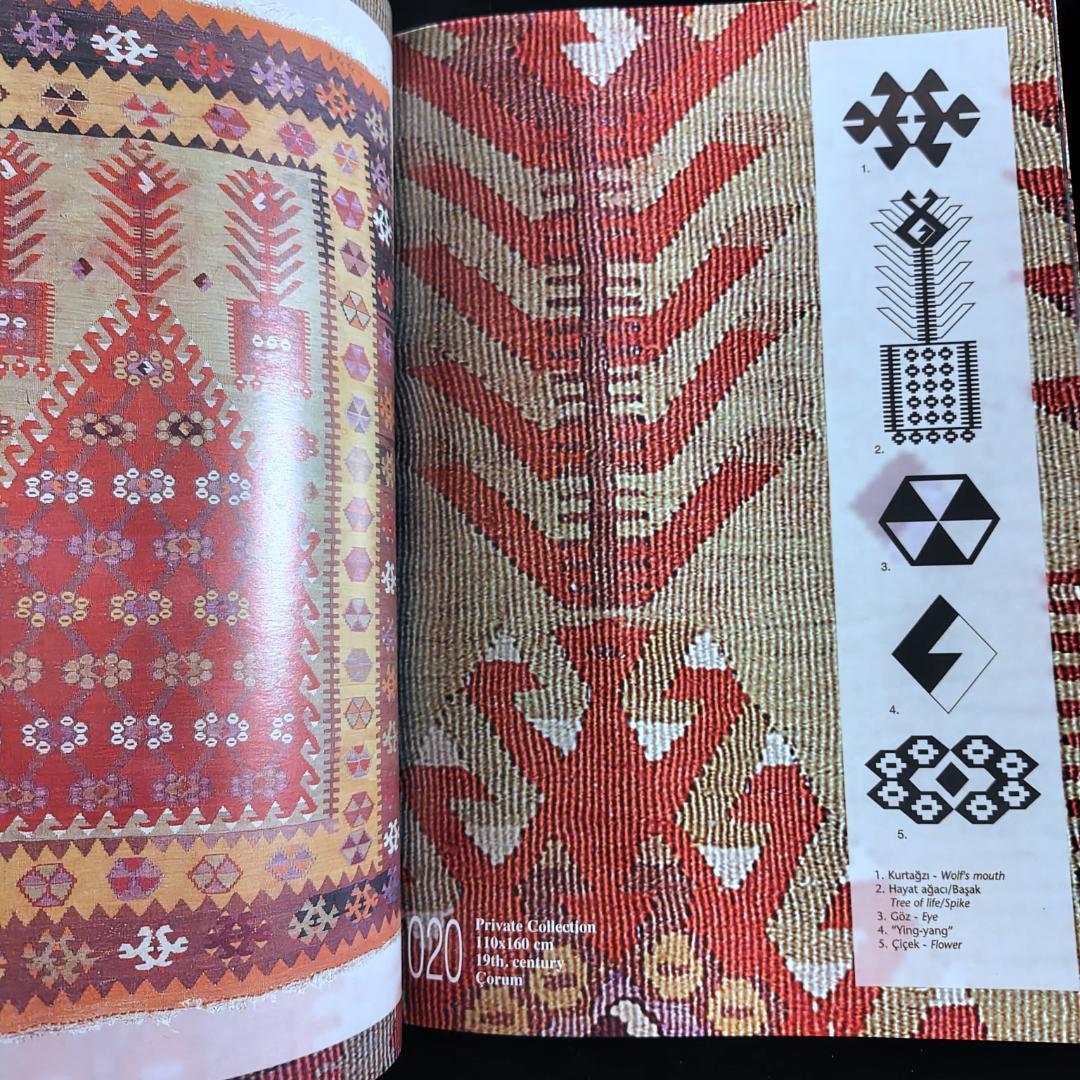 ANATOLIAN KILIMS 1 & 2　アンティークキリム　トルコ文化省