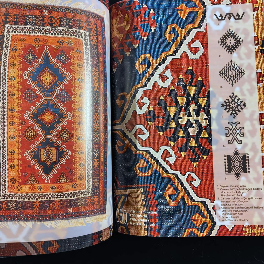 ANATOLIAN KILIMS 1 & 2　アンティークキリム　トルコ文化省