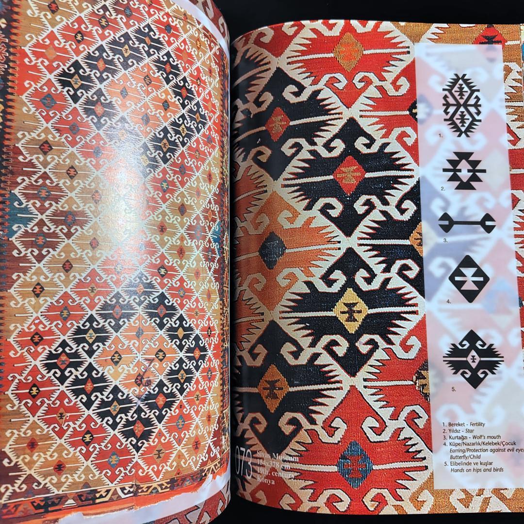 ANATOLIAN KILIMS 1 & 2　アンティークキリム　トルコ文化省